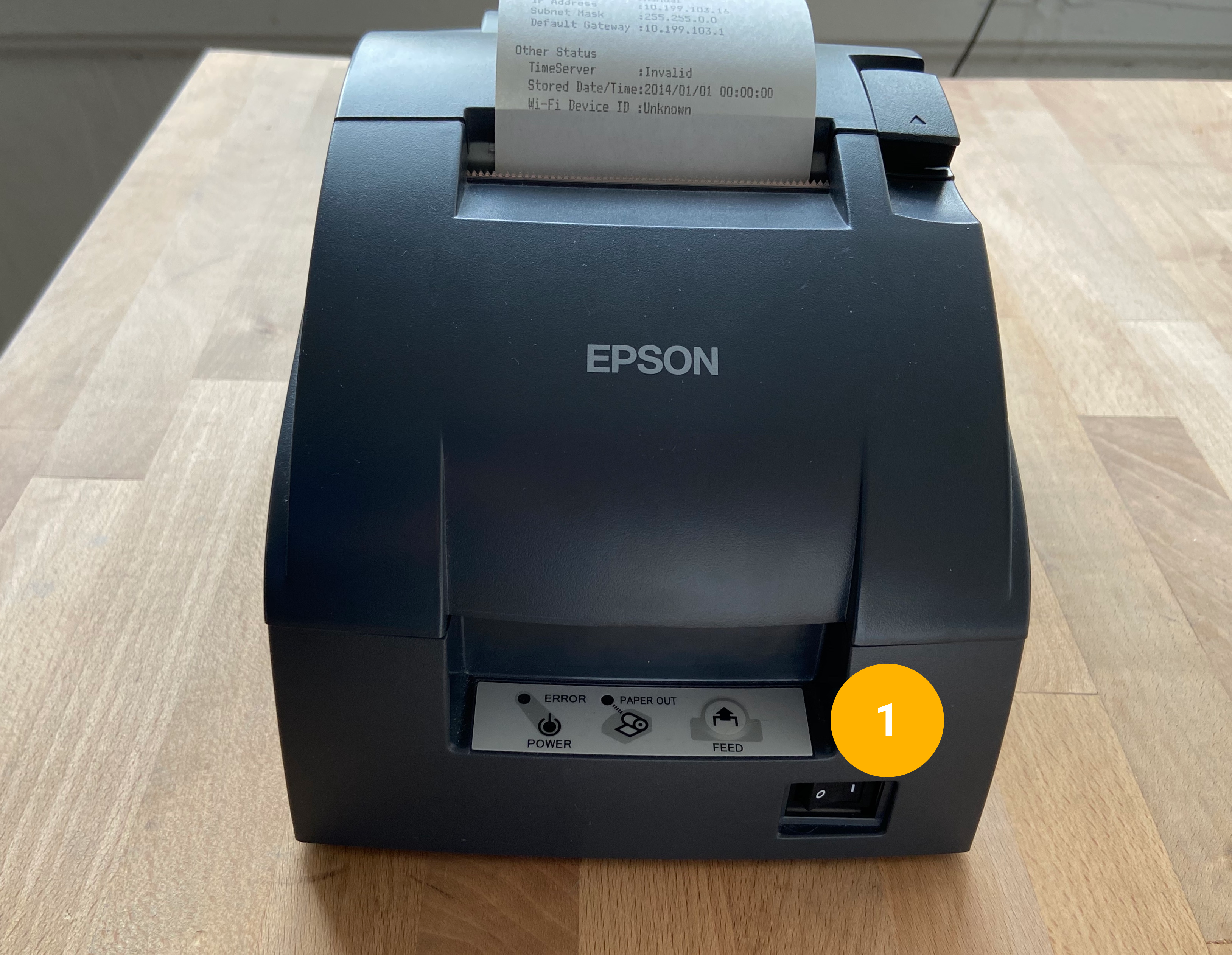 How To Factory Reset The Epson Tm U220 Printer 3652